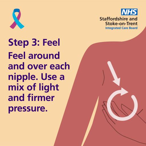 Breast Cancer women checking graphic 1080 x 1080 08