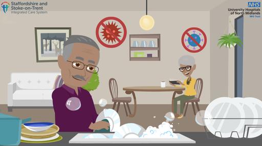 Home care is best care infections graphic