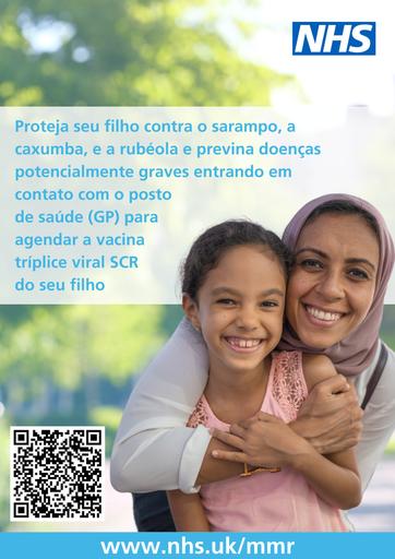 MMR vaccine   posters   Portuguese (Brazilian)