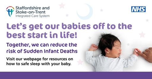 Safe sleep campaign facebook graphic