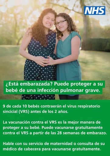 2024 08 08   RSV poster   pregnancy   Spanish