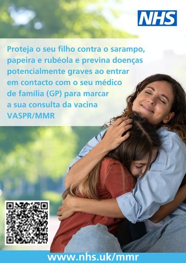 MMR vaccine   posters   Portuguese (Portugal)