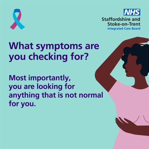 Breast Cancer women checking graphic 1080 x 1080 04