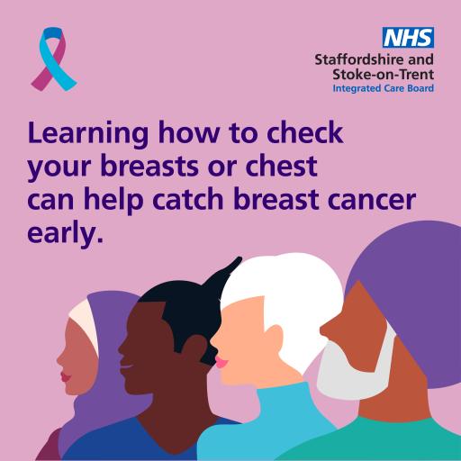 Breast Cancer women checking graphic 1080 x 1080 09