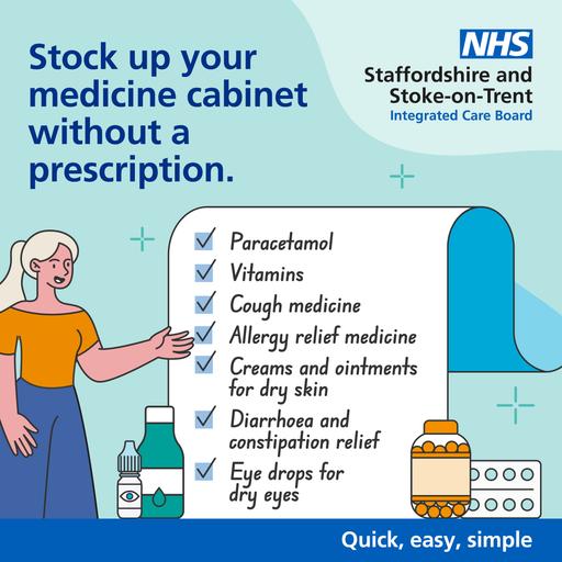 Over the counter medicines and vitamins social media graphic 01