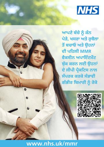 MMR vaccine   posters   Punjabi