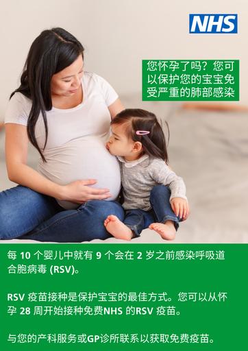 2024 08 08   RSV poster   pregnancy   Chinese