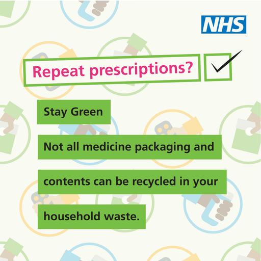 Only order what you need social media graphic stay green