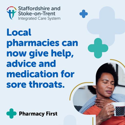 SSoT Pharmacy First Service Social Media Sore throat 1