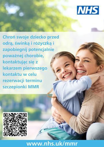 MMR vaccine   posters   Polish