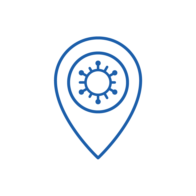 COVID Vaccine location icon