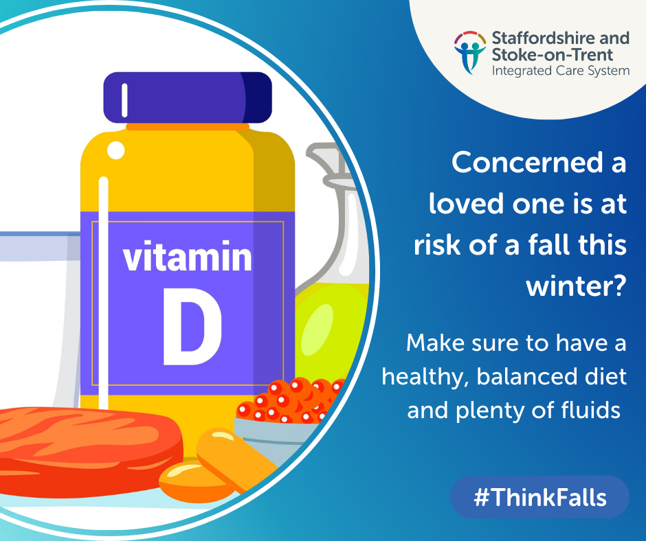 #ThinksFalls

Make sure to have a healthy, balanced diet and plenty of fluids. 